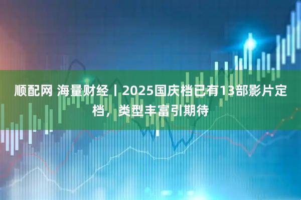 顺配网 海量财经丨2025国庆档已有13部影片定档，类型丰富引期待