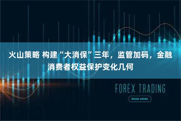 火山策略 构建“大消保”三年，监管加码，金融消费者权益保护变化几何